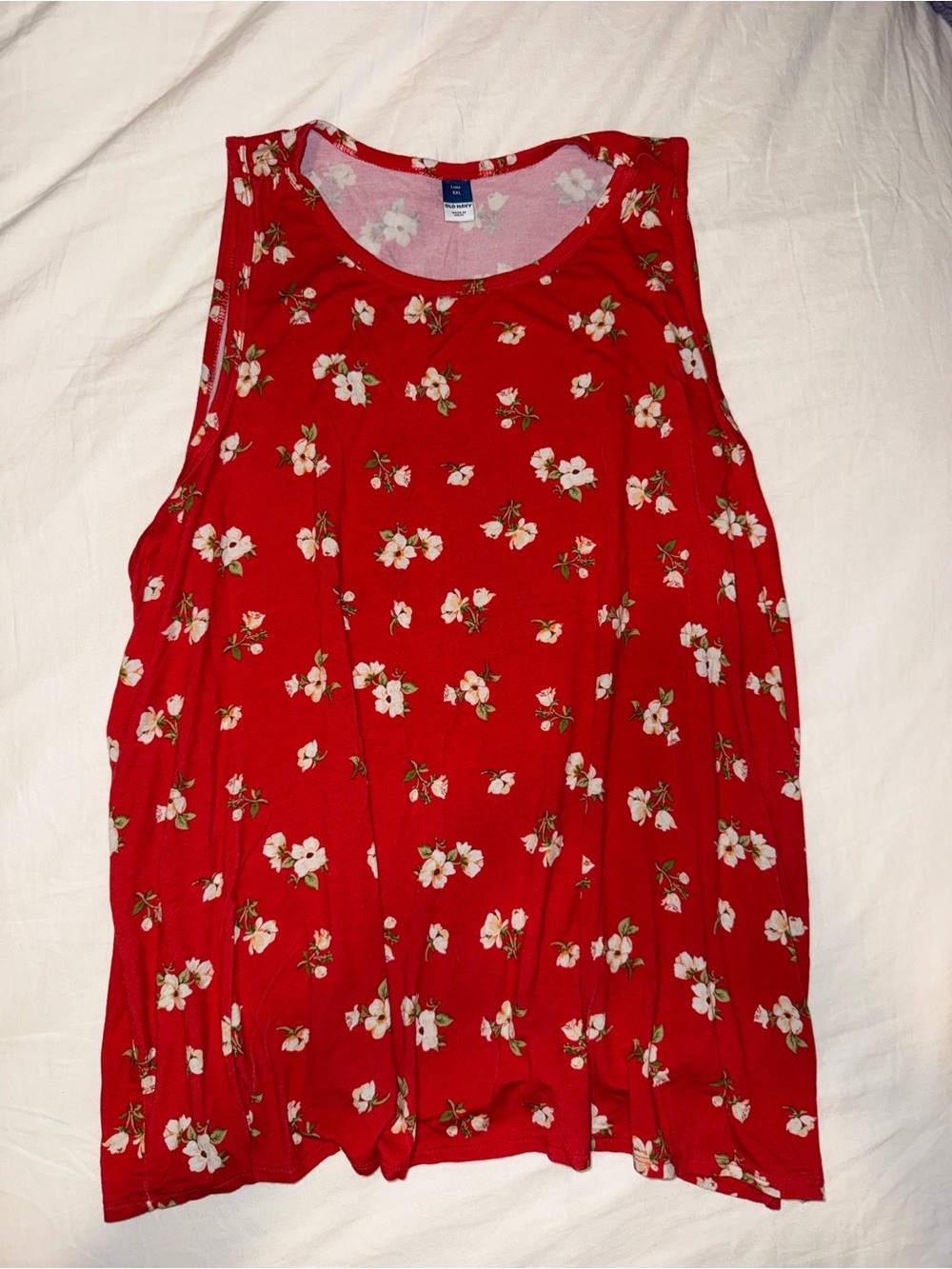 Old Navy Floral Luxe Tank Top